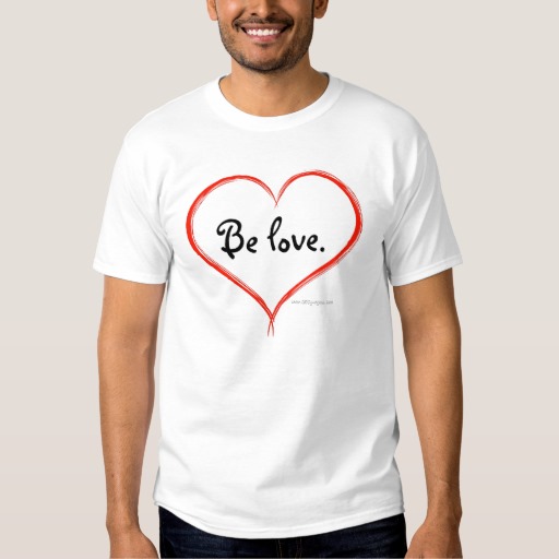 Abby Wynne Collection Be love. Men's T-shirt