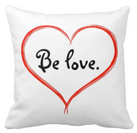 Abby Wynne Collection Be love. Pillow