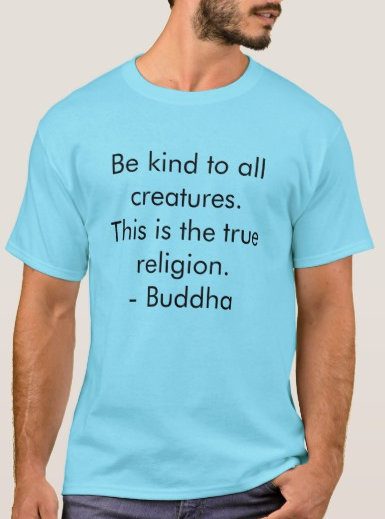 Be kind to all creatures Buddha Men's Tee