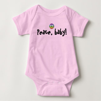 Peace, baby! girl creeper