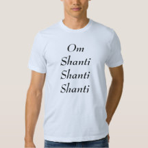 Om Shanti Shanti Shanti Men's T-Shirt