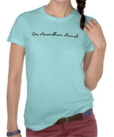 Om Anandham Namah t-shirt