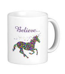 Unicorn Magic Believe Colorful Mug