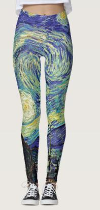 Van Gogh The Starry Night Leggings