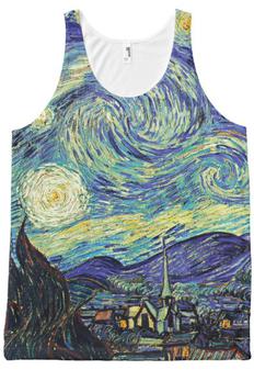 Van Gogh The Starry Night Tank