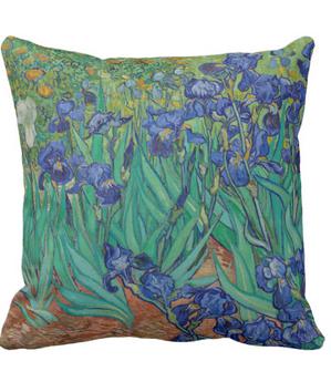 Van Gogh Irises Pillow