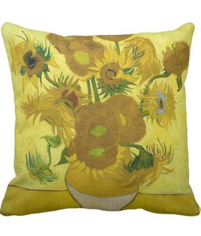 Van Gogh Sunflowers Pillow